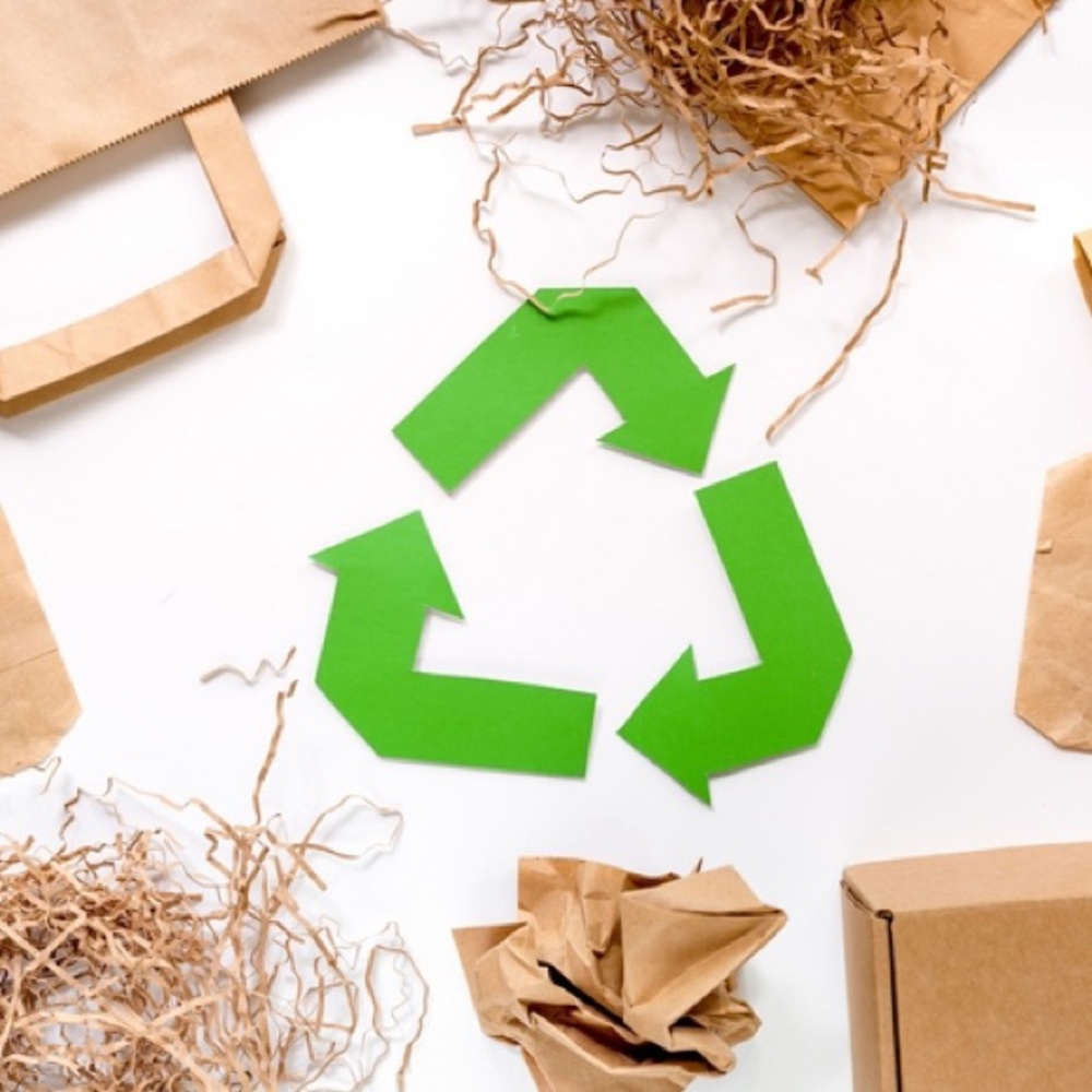 I use recycled packaging ♻️